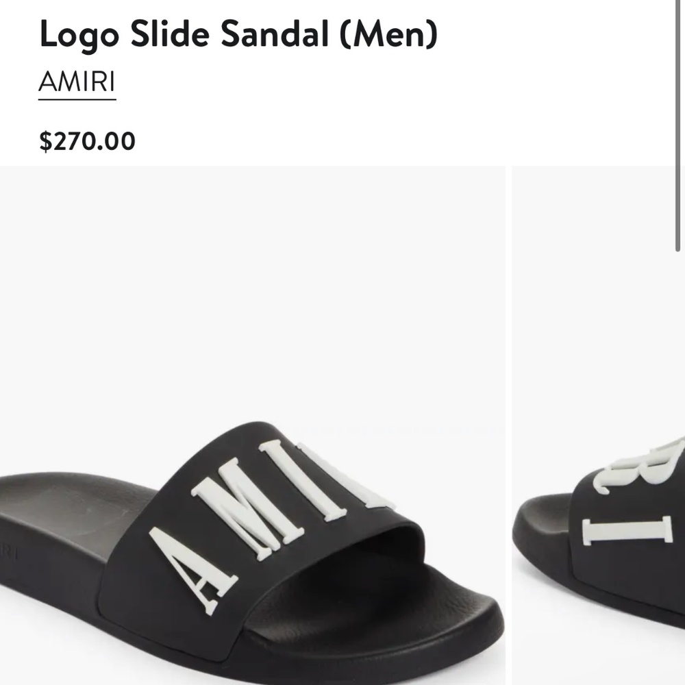 Amiri men’s slides